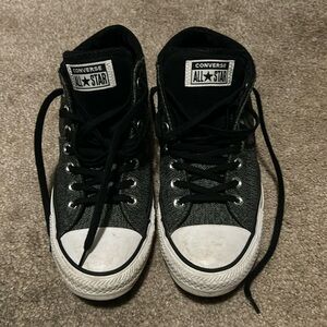 Women’s, size 8, Mid Rose Converse shoes
